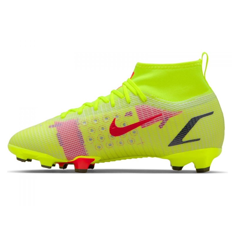 Nike Superfly 8 Pro Fg Jr CV0804-760 scarpe da calcio verde verde 1