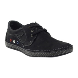 Scarpe sportive da uomo Daniel 1210 nere nero 1
