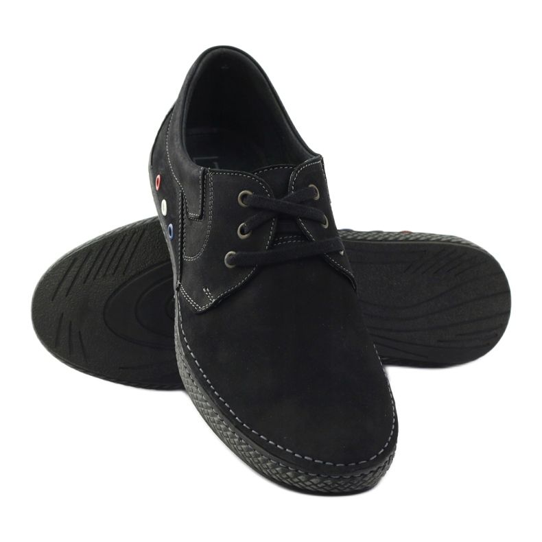 Scarpe sportive da uomo Daniel 1210 nere nero 3