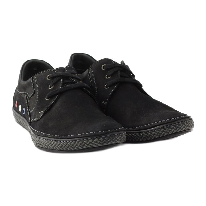 Scarpe sportive da uomo Daniel 1210 nere nero 4