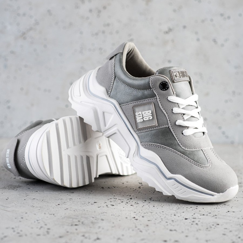 Sneakers da donna Big Star GG274211 grigio 1