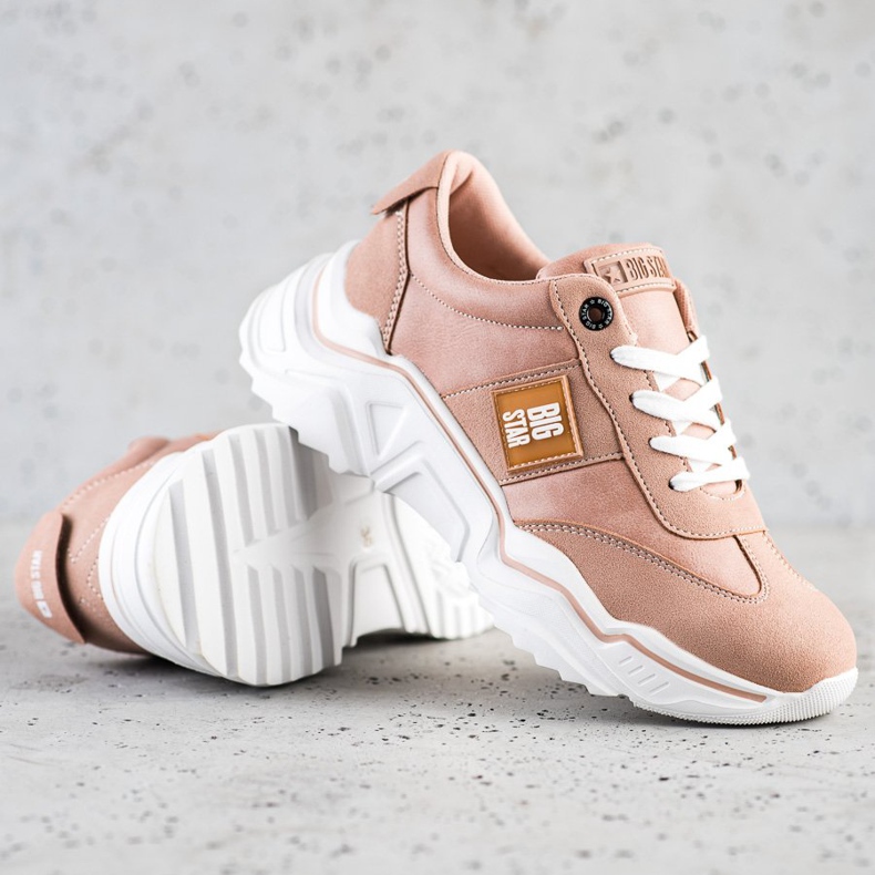 Sneakers da donna Big Star GG274210 rosa 1