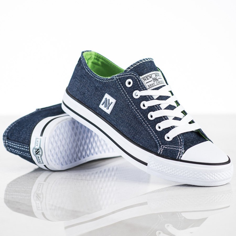 Scarpe da ginnastica New Age blu navy blu 1