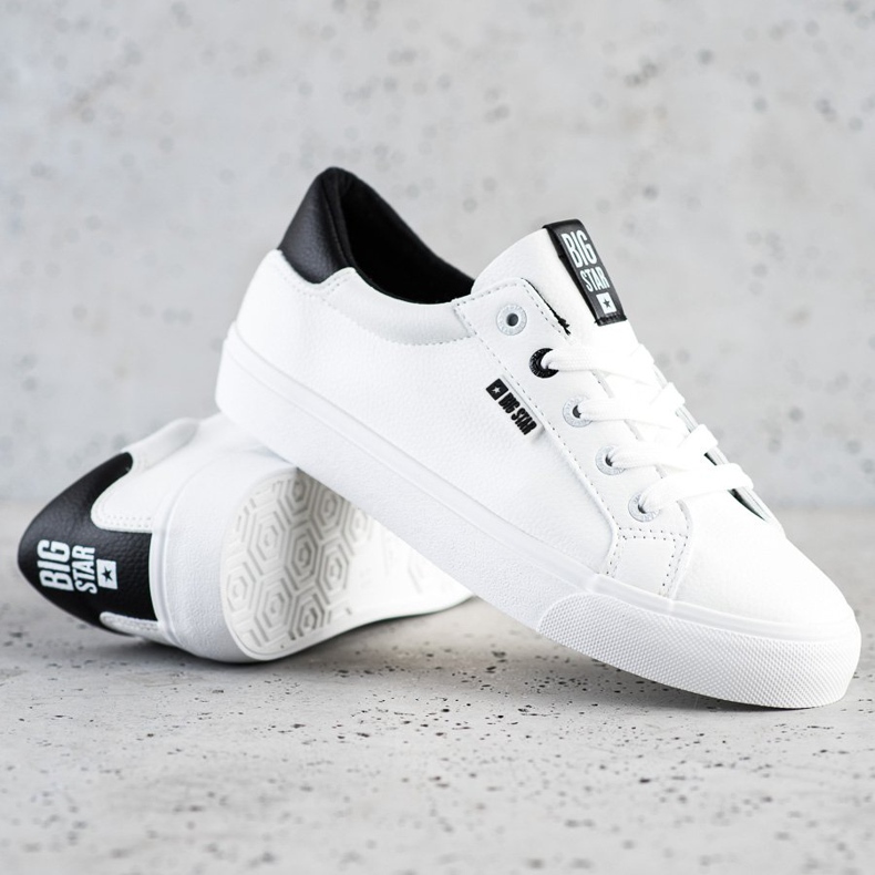 Sneakers da donna Big Star EE274312 bianco 1