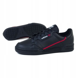 Adidas Continental Jr F99786 scarpe nero 3