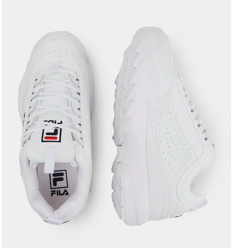 Fila Disruptor P Low Wmn W 1010746-1FG scarpe bianco 5