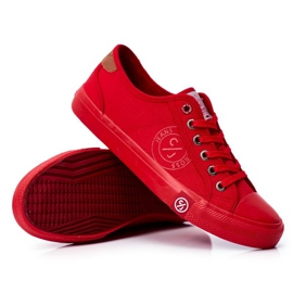 Sneakers Uomo Cross Jeans Rosso FF1R4056C 2