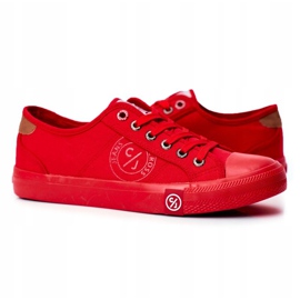 Sneakers Uomo Cross Jeans Rosso FF1R4056C 3