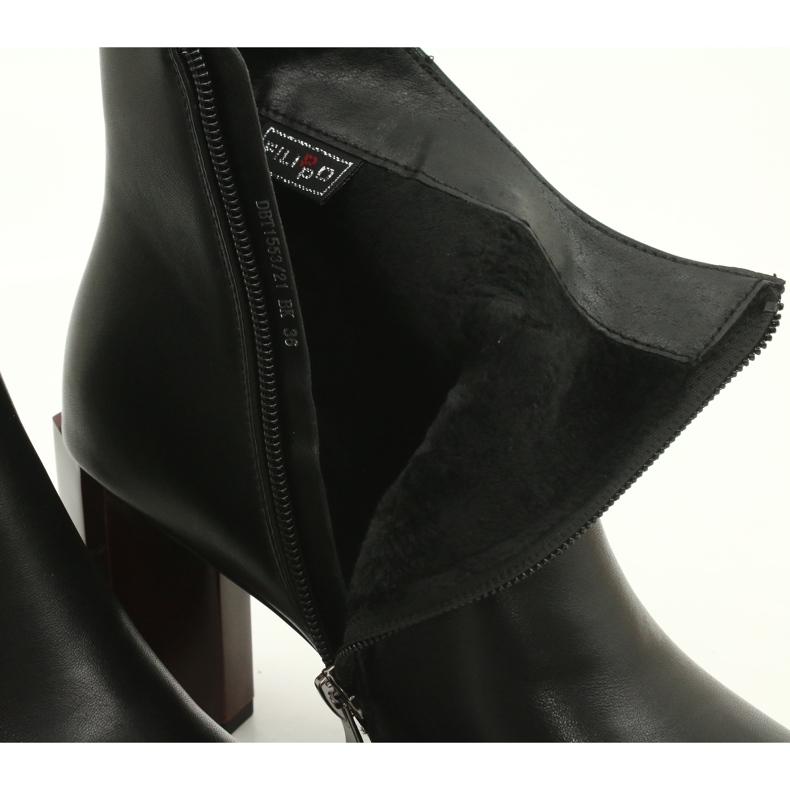 Stivali neri Filippo DBT1553/21 BK nero 4