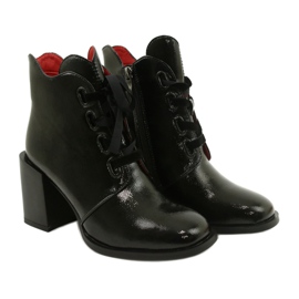 Stivali eleganti sul palo nero Filippo DBT3109/21 BK 2