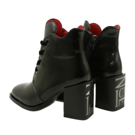 Stivali eleganti sul palo nero Filippo DBT3109/21 BK 3