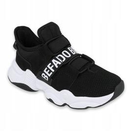 Scarpe giovanili Befado 516Q066 nero 1