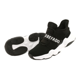 Scarpe giovanili Befado 516Q066 nero 3