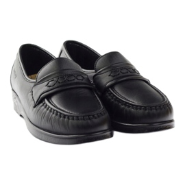 Solo Mocassini da solista per piedi sensibili comfort nero 015 3