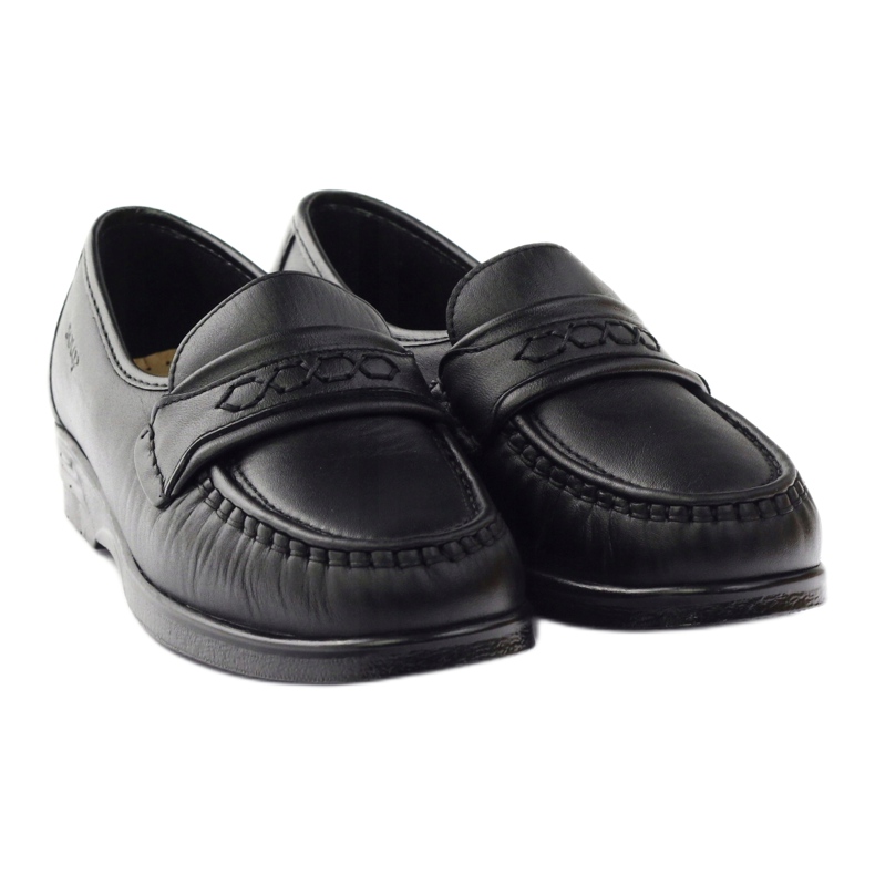 Solo Mocassini da solista per piedi sensibili comfort nero 015 3