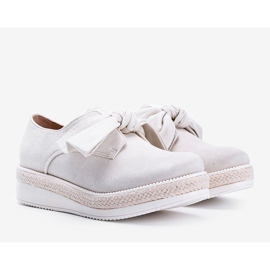 Scarpe beige con suola spessa Sindri 1