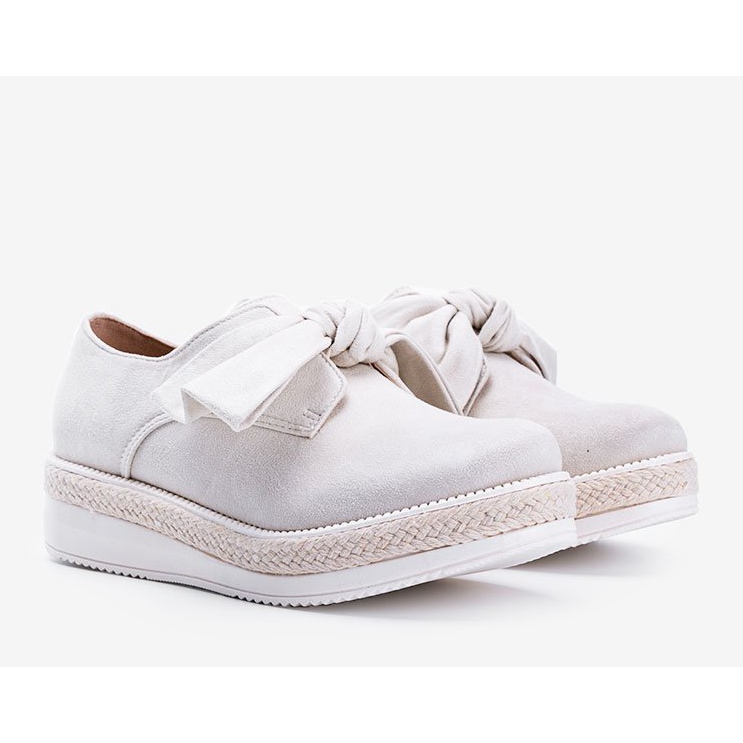 Scarpe beige con suola spessa Sindri 1