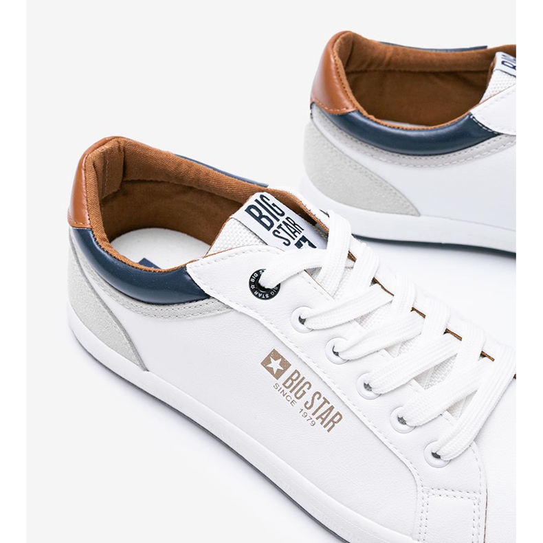 Sneakers Big Star bianche da uomo di Joseph bianco 2