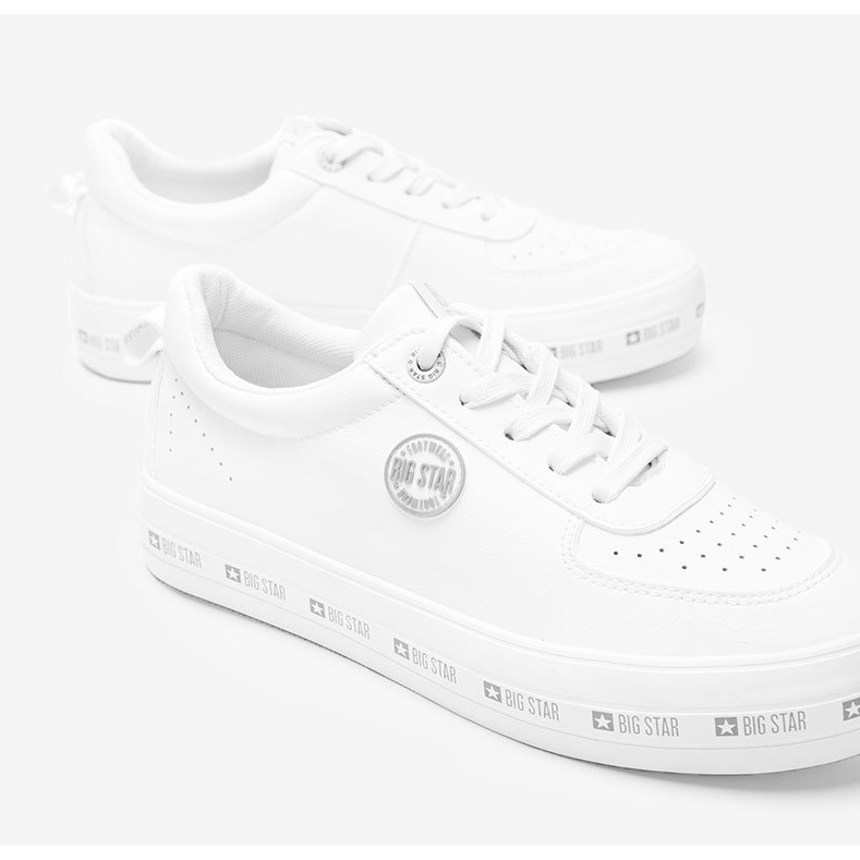 Big Star sneakers basse classiche bianche Julia bianco 1