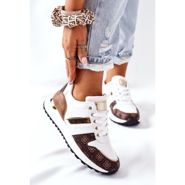 Scarpe Sportive Sneakers Bianco Next marrone 2