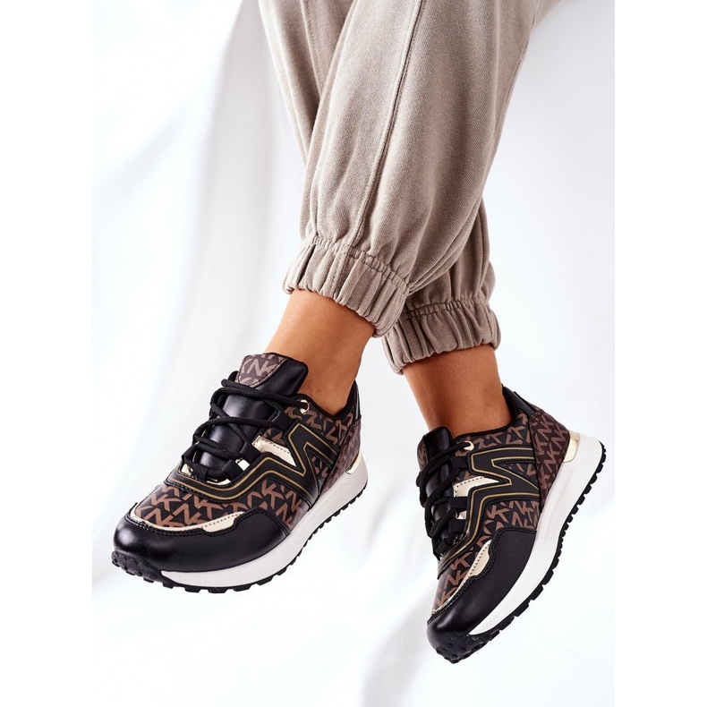 Scarpe Sportive con Logo Sneakers Nero-Marrone Always 1