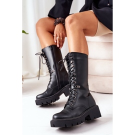 Stivali caldi Glany Big Star II274115 Nero 2