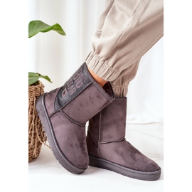 Doposci Big Star EE274417 Szare grigio 1