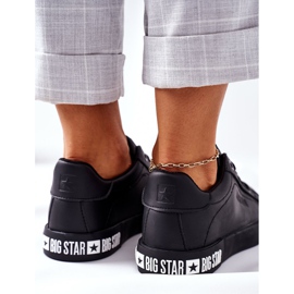 Sneakers da donna in pelle Big Star II274030 Nere nero 1