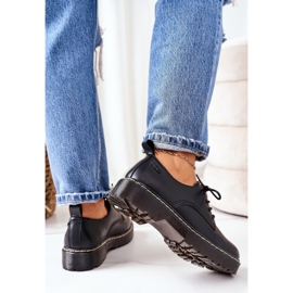Scarpe Oxford in pelle Big Star II274107 Nere nero 1