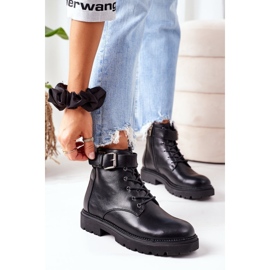 Jeans da donna isolati Workers Cross Jeans EE2R4086C Nero 1