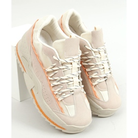 Scarpe sportive beige LA181P Beige 1