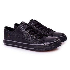 Sneakers da uomo in pelle Big Star II174002 Nere nero 1