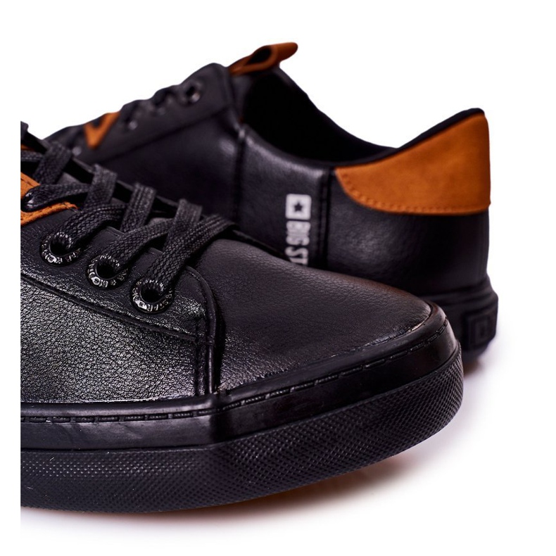 Sneakers da uomo in pelle Big Star GG174026 Nere nero 1
