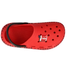 Pantofole in schiuma per bambini Befado - rosse 159Y102 rosso 2
