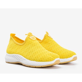 Scarpe sportive slip-on Yellow Marathon giallo 1