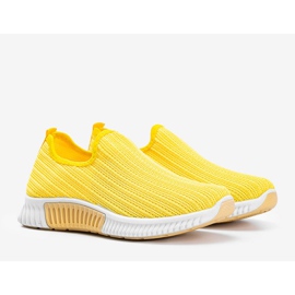 Scarpe sportive slip-on Roxy gialle giallo 1