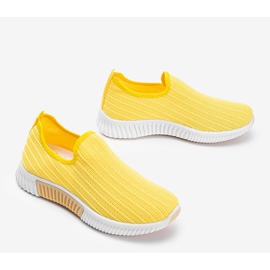 Scarpe sportive slip-on Roxy gialle giallo 2