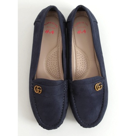 Mocassini donna blu navy H8192 Azul 1