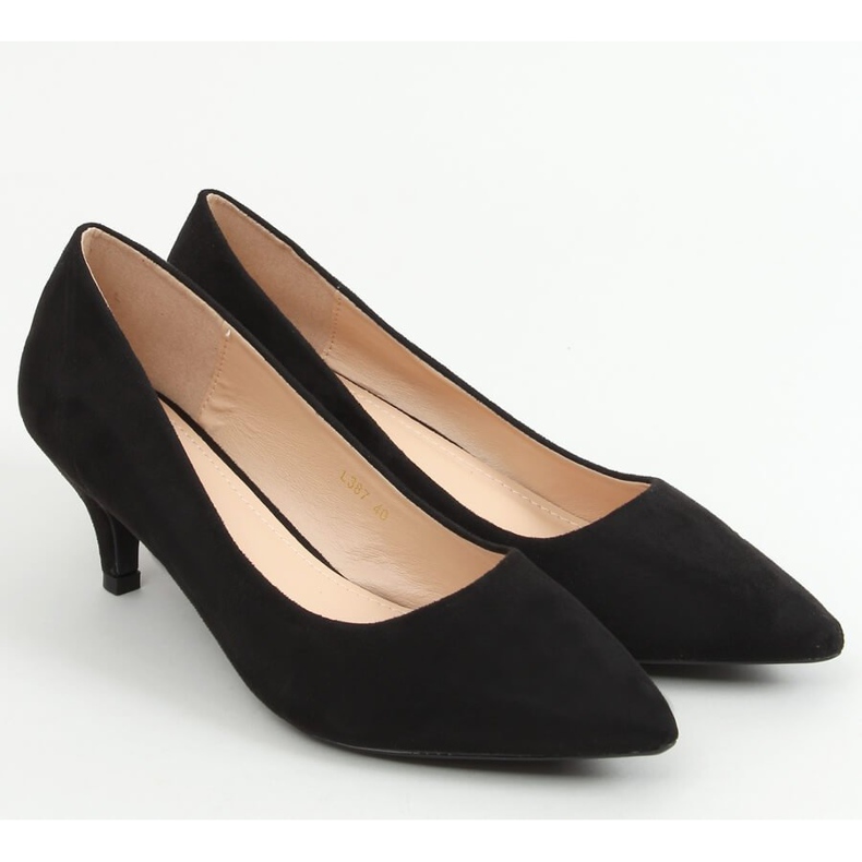 Tacchi alti da donna neri L387 Neri nero 1