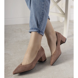 Pumps rosa sul post di Flore 1