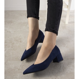 Décolleté blu navy sul post Floren 2