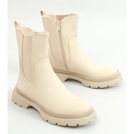 Stivali Jodhpur beige QT26P Beige 1