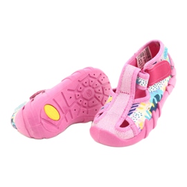 Scarpe per bambini Befado 190P097 rosa multicolore 4
