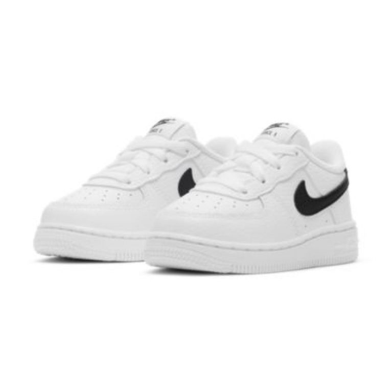 Nike Force 1 Inf Jr CZ1691-100 bianco nero 2