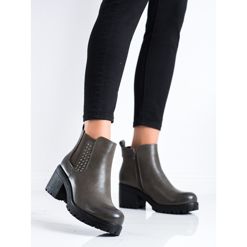 J. Star Stivali caldi sul post verde 1