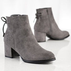 J. Star Stivali Con Rilegatura grigio 1