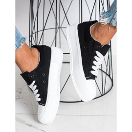 Goodin Sneakers classiche sulla piattaforma nero 1