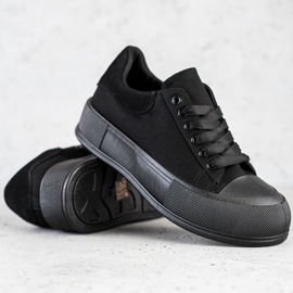 Goodin Sneakers classiche sulla piattaforma nero 1