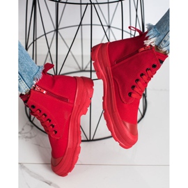 Goodin Sneakers Alte Originali rosso 1