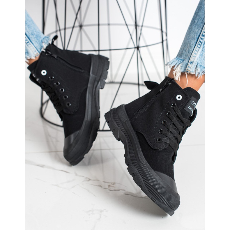 Goodin Sneakers Alte Originali nero 2